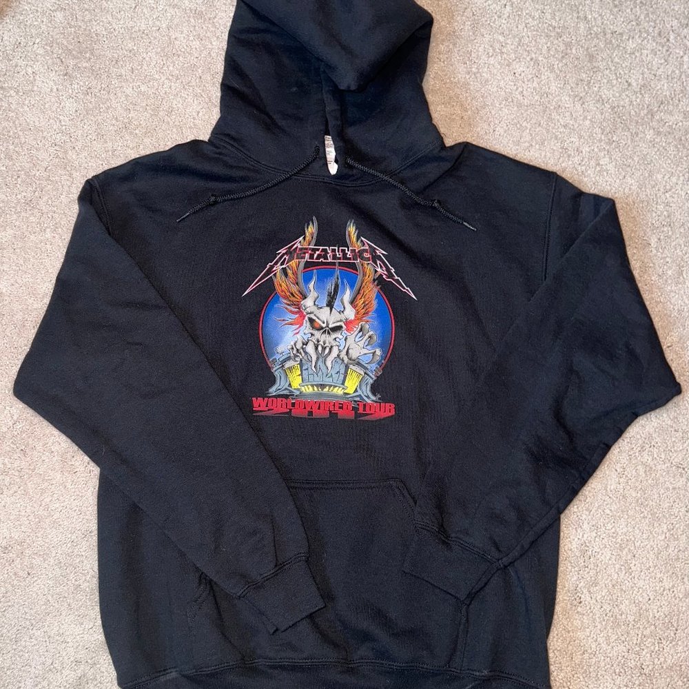 M Metallica Pullover Baltimore 2017 Concert Hoodie - Worn Once